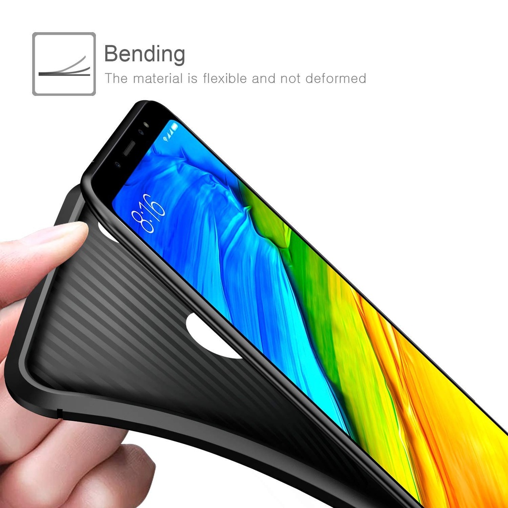 Funda Xiaomi Redmi Note 5 Pro + Cristal Templado, Xiaomi Redmi Note 5. Mod. X000VCWK9T