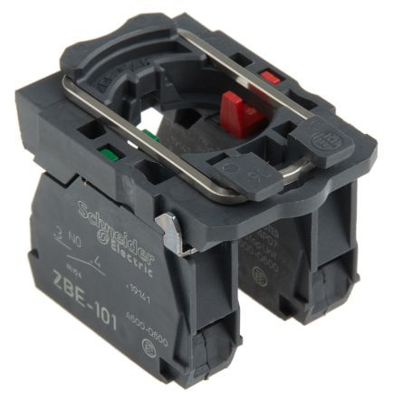 Botón seta de emergencia NA/NC 40mm Telemecanique. Mod. XB5 AS8445