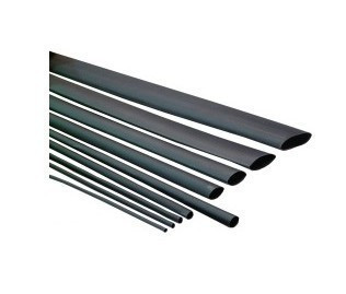 Tubo termorretractil 4.8 mm Negro 1 metro. Mod. XBPT-4.8