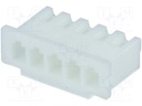 Conector conducto-placa hembra XH 2,5mm PIN:5 sin contactos. Mod. XHP-5