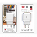 CARGADOR DE CORRIENTE 2.1A USB XO. Mod. XOL37WH