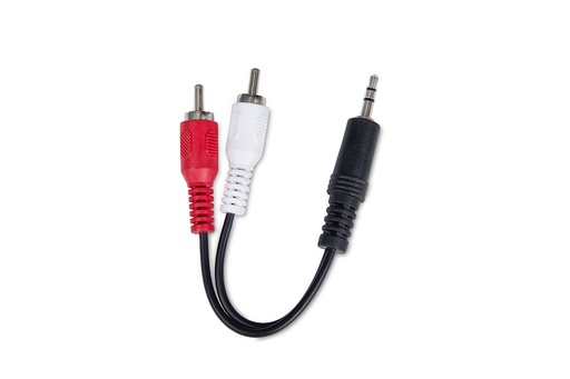 [391060DCU] Conexión Audio Jack 3.5 macho Stereo- 2x RCA macho 5 metros. Mod. 391060