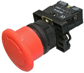 [3SA5BS542] Pulsador emergencia tipo seta 1xNO plástico Sassin. Mod. 3SA5-BS542