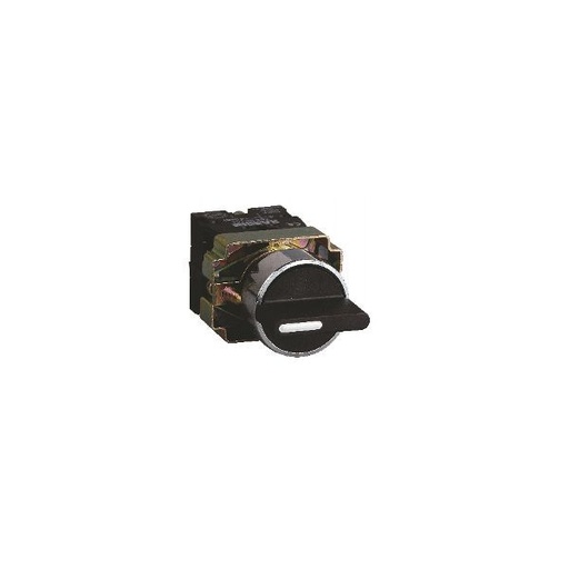 [3SA8BD33] Selector 3 posiciones 2NO 22mm metálico Sassin. Mod. 3SA8-BD33
