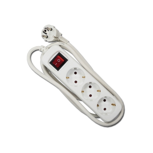 [41009EDI] BASE 3 TOMAS SCHUKO C/INTERRUPTOR 1.5 Mts 3x1.5 mm. Mod. 41009