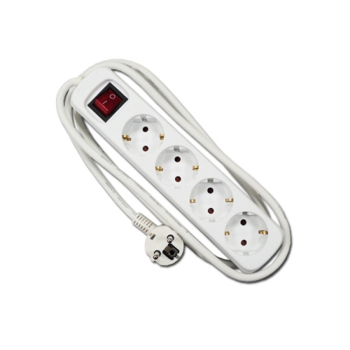 [41010EDI] BASE 4 TOMAS SCHUKO C/INTERRUPTOR 1.5 Mts 3x1.5 mm. Mod. 41010