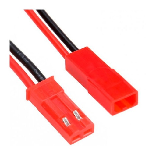 [51044DIS] Pareja Conector BEC M-H con cable. Mod. 51044