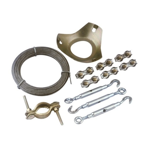 [60269TEDH] Kit de vientos para antena TV 25 m. Electro Dh Mod. 60.269/T