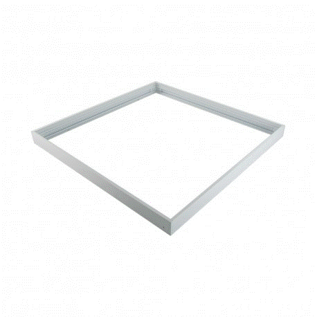 [606001LED] Marco de superficie para panel 59.5×59.5 cm blanco. Mod. 606001