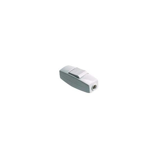 [6541PAS] Interruptor bipolar pasante de 6A de color blanco. Solera Mod. 45015