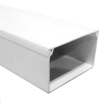 [66085DIM] CANALETA 40x60 TIRA 2M PRECIO METRO. Mod. 66085