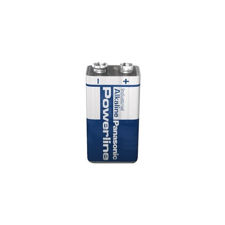 [6LR61AD1PTEM] Pila industrial alcalina 9V Panasonic. Mod. 6LR61AR