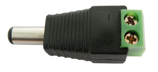 [890ELG] BASE ALIMENTACIÓN CON TORNILLOS, 5.5x2.1mm  890