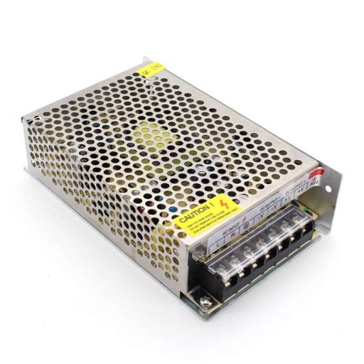 [AC6106] Fuente alimentación metálica 12V 10A 120W Basic. AC6106
