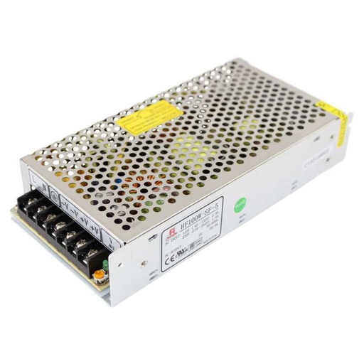 [AC6109] Fuente alimentación metálica 12V 8.3A 100W Basic. 4100100