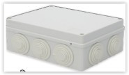 [ASCDE190] Caja estanca con conos 190x140x70. Mod. ASCDE190