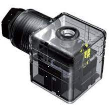 [KA132T54T9HEAD] Conector tipo A bobina válvula LED 24V PG9. Mod. KA132T54T9