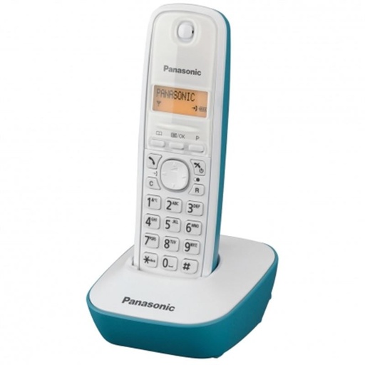 [KXTG1611CDSC] Panasonic KX-TG1611 - Teléfono Inalámbrico de color azul