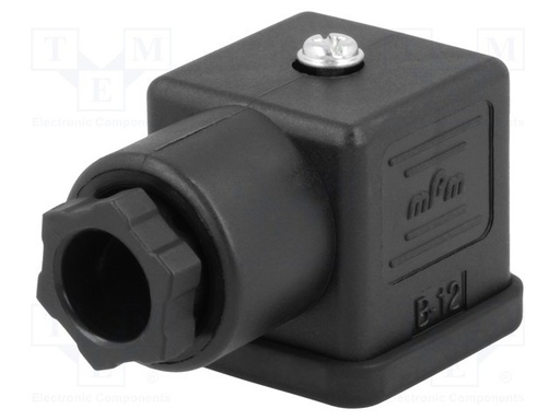 [MX1210230238TME] Conector electroválvula tipo A 18mm 3 pin Molex. Mod. 121023-0238