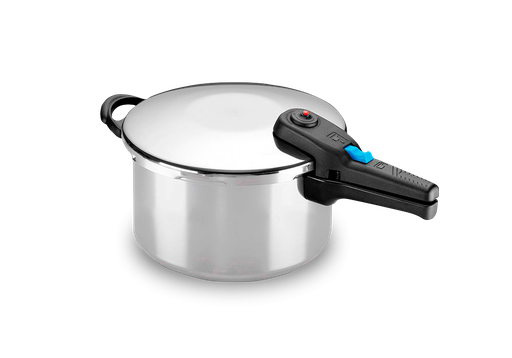 [OMEGA6LALZ] Olla Súper-rápida 6 LITROS ALZA INOXIDABLE.