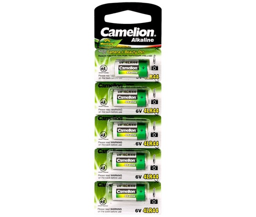 [PAL182ELM] Pila Alcalina 6V 4LR44 mercurio 0%. Mod. PAL182