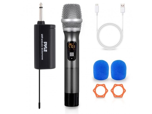 [PDWMU103CAL] Micrófono de mano inalámbrico UHF profesional Pyle. Mod. PDWMU103