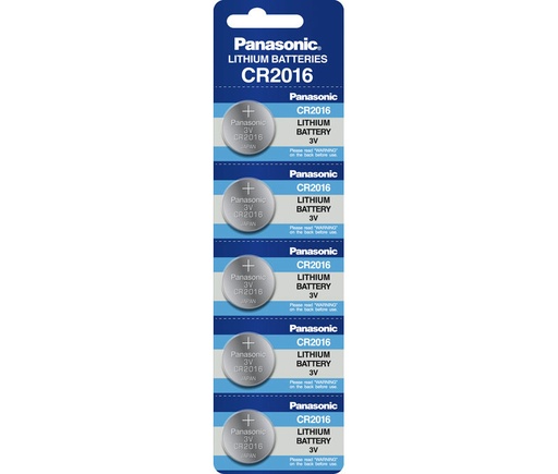 [PLI255ELM] Pila Litio botón CR2016 PANASONIC