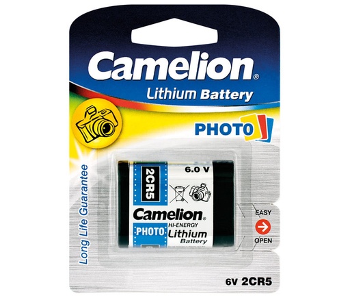 [PLI264ELM] Pila Litio 6V 1400mAh photo. Mod. 2CR5M