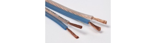 [Q700250EME] Cable Altavoz Transparente Efecto Frosted 2x2.50. Mod. Q700/250