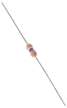 [R0.5W4.7PCE] Resistencia de carbón 0.5W  4,7 ohmios