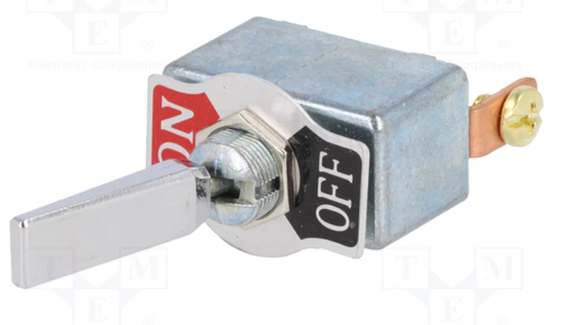 [R134012A07TME] Interruptor de palanca 2 posiciones OFF-ON 12VCC 50A. Mod. R13-4012A-07