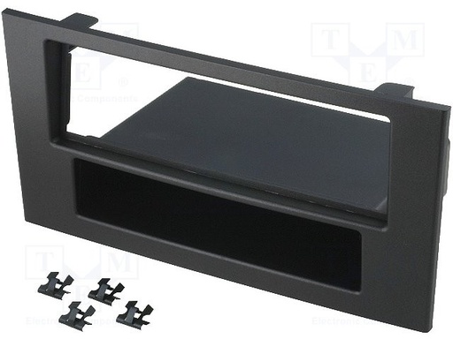 [RAM401471] Bastidor de montaje de radio 1 DIN Ford antracita. Mod. RAM-40.147.1