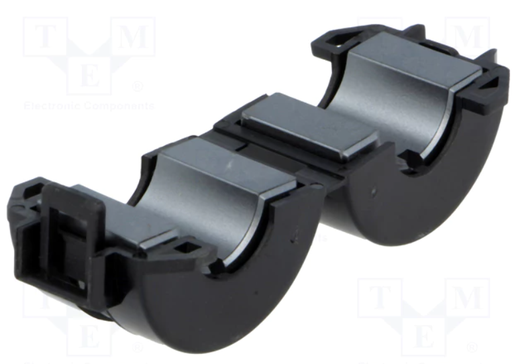 [RRC251512MTME] Filtro ferrita para cable redondo 15mm Ø 45Ω. Mod. RRC-25-15-12-M