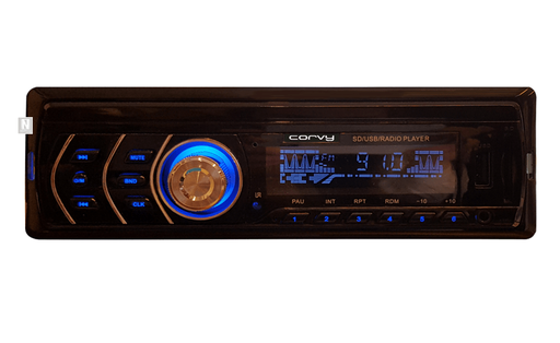 [RT346] Autoradio USB/SD 4x50W Corvy. Mod. RT-346