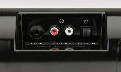 [SB200ELE] Barra de sonido 2.1 Bluetooth/FM/USB/SD 50W RMS Sunstech. Mod. SB200BK