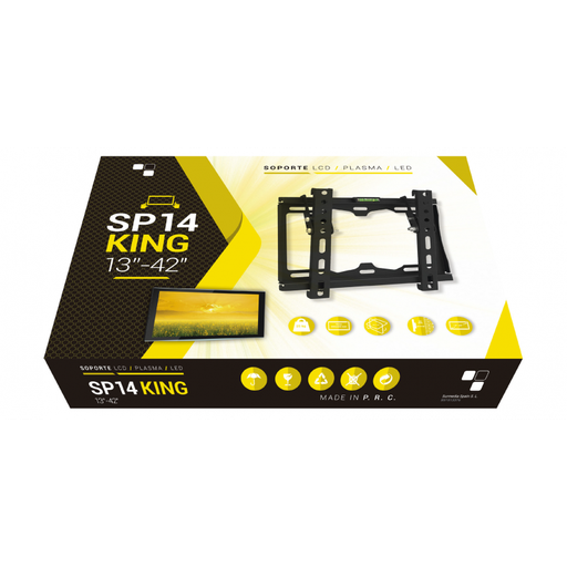 [SP14SUR] Soporte pared TV 13" a 42" 25 Kg king. Mod. SP14