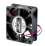 [VEN011ELM] Ventilador cojinete de fricción 24VDC 60x60x25 mm. Mod. VEN011